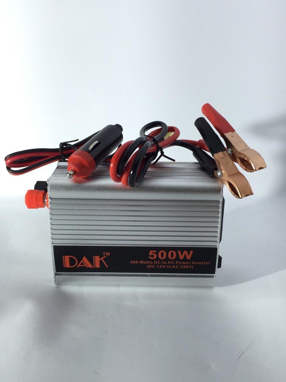 Инвертор на напрежение DAK 500w  12V,24V/220V 