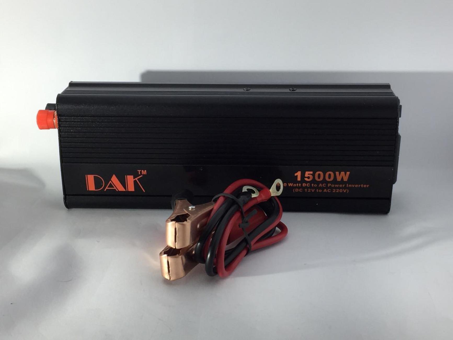 DAK 1500W Инвертор на напрежение 12V / 24V  - 220V