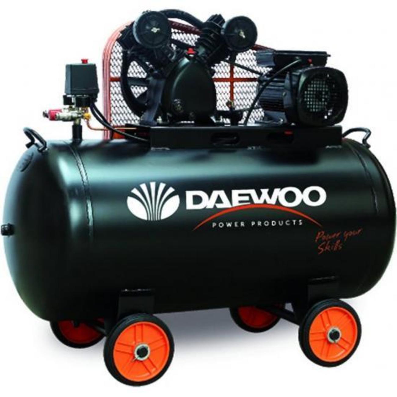 Бутален компресор Daewoo DAAC200CV 3HP / 2.2 kW 200 л 8 bar